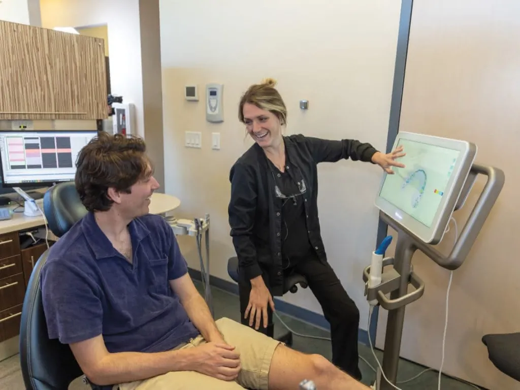 Doctor explaining procedure to patient