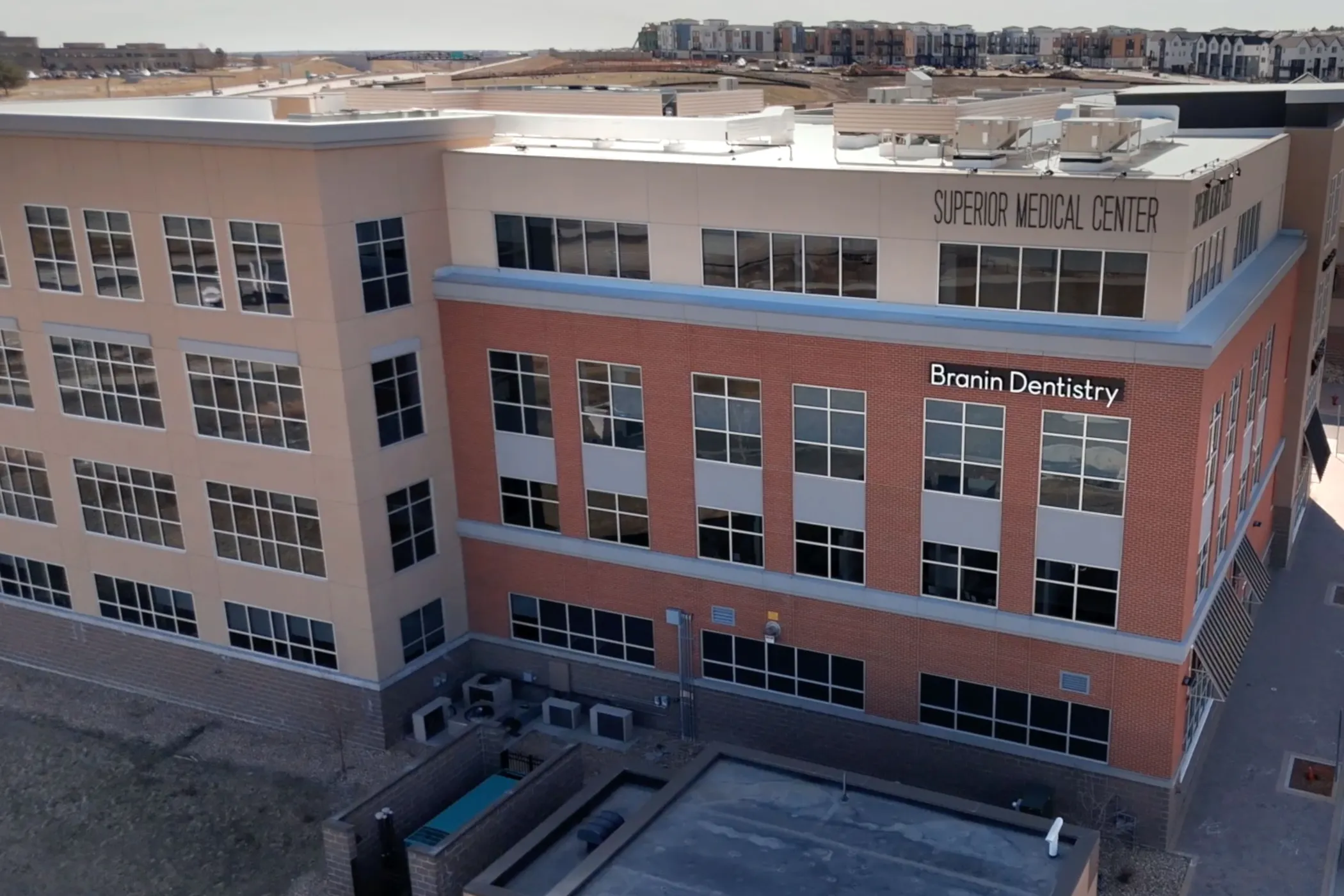 Exterior of Superior office.